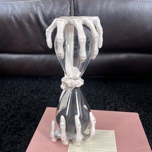 Halloween table tap decor Sandglass timer